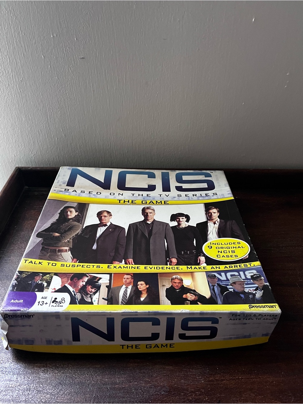 NCIS The Game Board Game - TV Series Edition (Blue, Yellow)